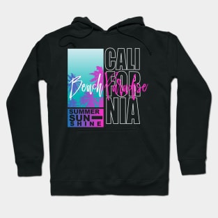 California Beach paradise summer sunshine Hoodie